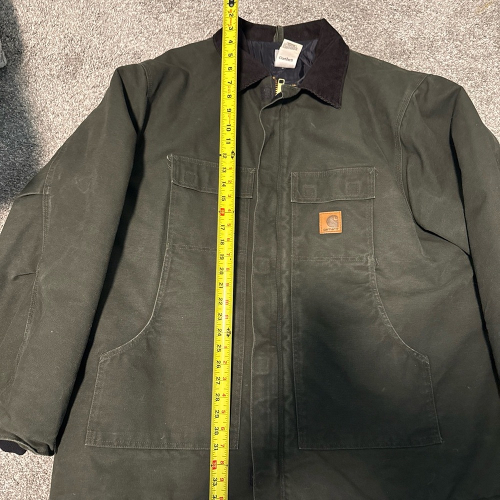 Carhartt C26 MOS Arctic Duck Quilt Lined Men's 3XL Olive Field Jacket - Picture 4 of 6